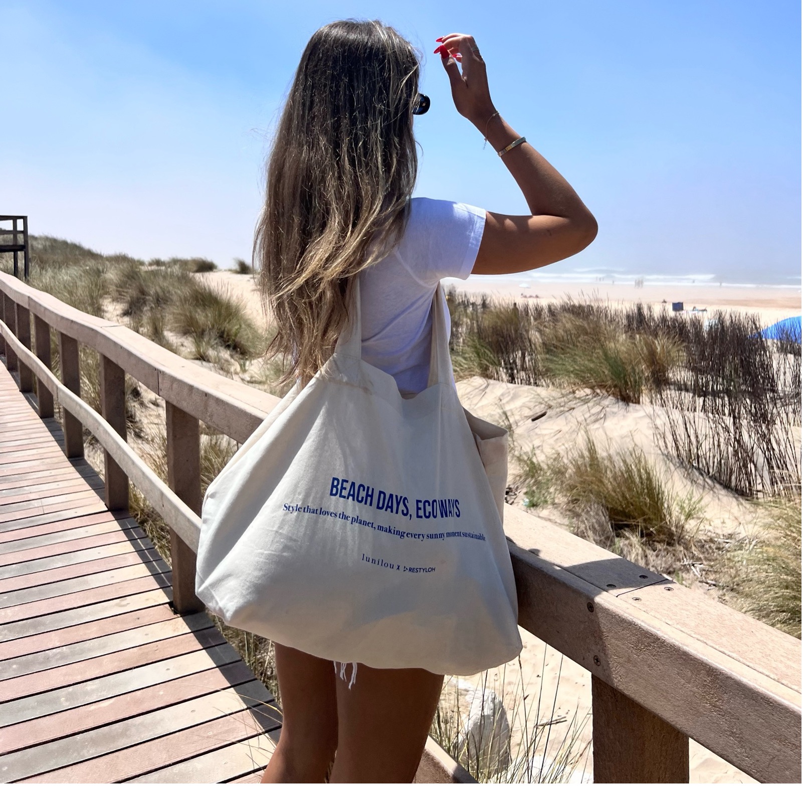 Lunilou x ReStyloh Shopper Bag - torba s divnom porukom